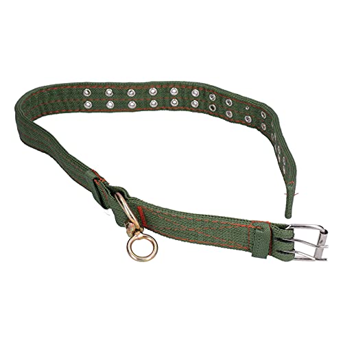 Cattle Collar, Adjustable Length Canvas Neck Strap for Livestock Supply (M)