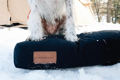 WHITEDUCK Dog Bed Cover (Tan) 35" Lx20 Wx4.3 th (M) - color: Tan - Only Cover, size: Medium