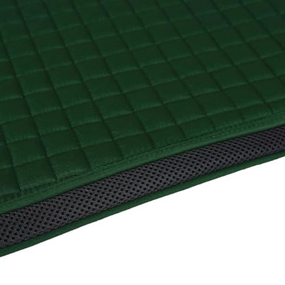 WeatherBeeta Prime Air-Tec Jump Shaped Saddle Pad - color: Forest Green, size: Large