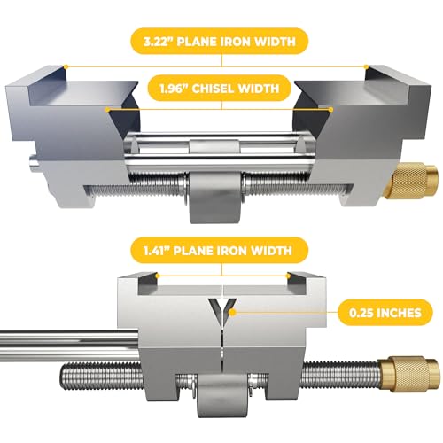 Sharp Pebble Honing Guide for Chisels and Planes - Chisel Sharpening Jig