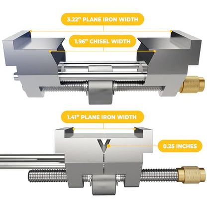Sharp Pebble Honing Guide for Chisels and Planes - Chisel Sharpening Jig