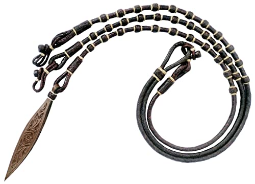 Chestnut/Burgundy/Maroon Raw Hide Hand Made Rope Matching Knots Raw Hide Leather Horse Tack Hand-Braided Romal Romel Reins Ranch Rope/Rope Reins-8.5 Ft, 52' Romel