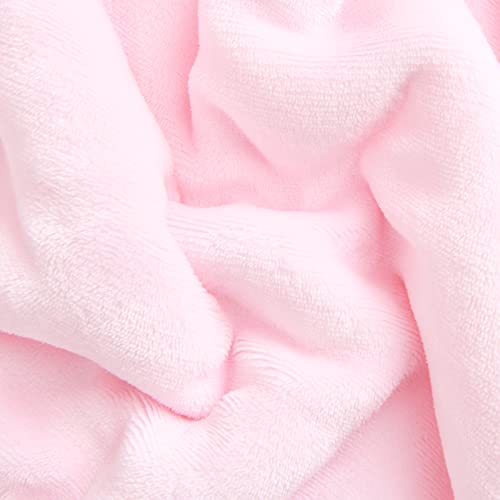 SOCHOW Sherpa Fleece Throw Blanket, Light Pink, 50x60 inches - color: Light Pink, size: 50"×60"