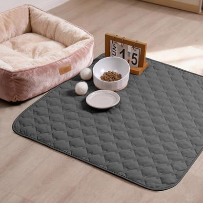gogobunny Waterproof Armchair Covers for Pets, Anti Hair and Easy Care - color: Dark Grey/Light Grey, size: 30x30 Inch (Pack of 1)