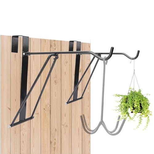 2Pcs Collapsible Hanger,Foldable Horse Tack Utility Hanger for Hanging Over Trailer Door or Stall Board