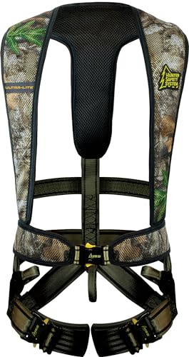 Hunter Safety System Ultra-Lite Safety Harness, Desert Tan - color: Ultra-lite Rt, size: Small-Medium