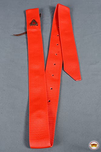 HILASON Nylon Cinch Tie Strap Off Billet Set, 36 Inch - color: Red