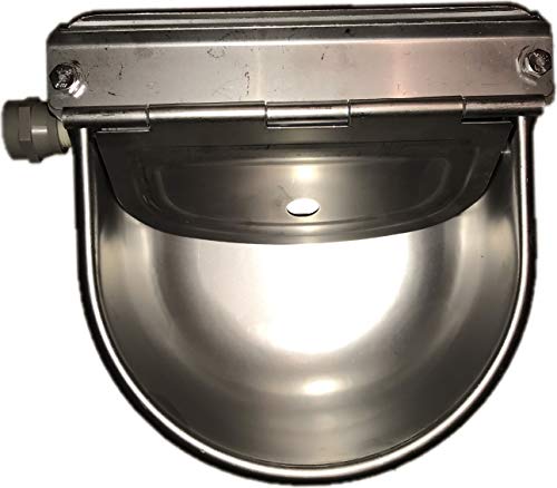 Automatic Farm Grade Stainless Stock Waterer Horse Cattle Goat Sheep Dog Water by Rabbitnipples.com