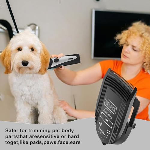 Adjustable 5 in 1 Blades Compatible with WAHL Arco,Bravura - color: Black