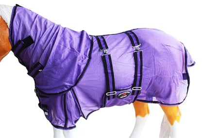 38" Miniature Weanling Donkey Pony Horse Foal Summer Sheet 51813 - color: Purple, size: 38 Inches