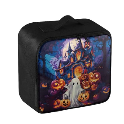 Halloween Ghost First Aid Bag Empty Family Doctor 1st Aid Bag Medical Travel Case First Responder Emergency Medicine Bags for Home Office Outdoors - color: Halloween Ghost