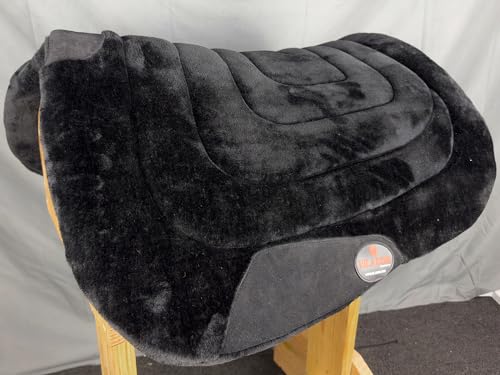 HILASON Western Endurance All Purpose Horse Fleece Saddle Pad - color: Black
