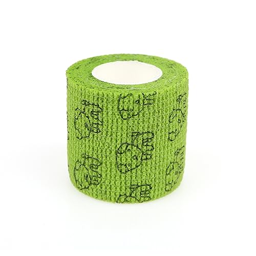 Self Adhesive Bandage Wrap Animal Cohesive Bandage Self Adherent Wrap First Aid Tape for Dogs Cats Horses Birds & Wrist Healing Ankle Sprain (2 Inch G Set 6 Rolls) - color: 2 Inch G Set 6 Rolls