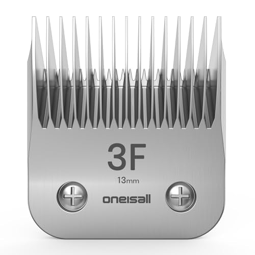 oneisall Professional Dog Grooming Clippers Replacement Blade 3FC - size: 3F