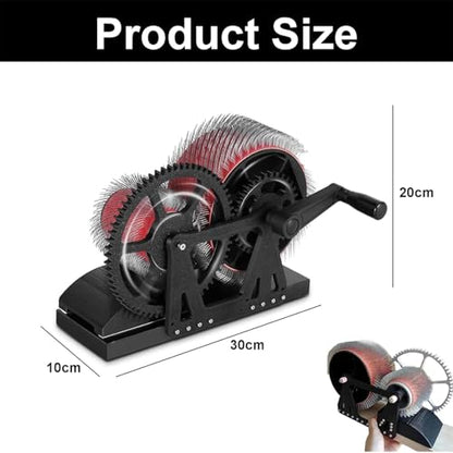YNBXM Manual Wool Felt Drum Carder, Fast Color Mixing, Hand-Cranked