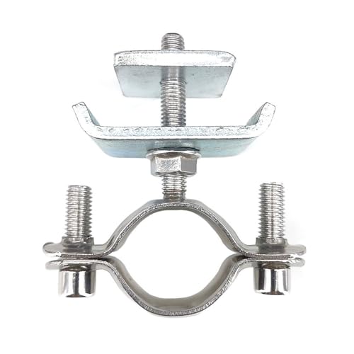 8 Pack Strut Clamp; Universal Strut Clamps for Rigid Conduit and EMT; Universal Pipe Clamp for Strut Channel. Bracket with 360 Degree Rotation (Bore inner diameter 0.75") - size: Bore inner diameter 0.75"