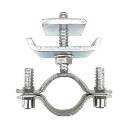 8 Pack Strut Clamp; Universal Strut Clamps for Rigid Conduit and EMT; Universal Pipe Clamp for Strut Channel. Bracket with 360 Degree Rotation (Bore inner diameter 0.75") - size: Bore inner diameter 0.75"