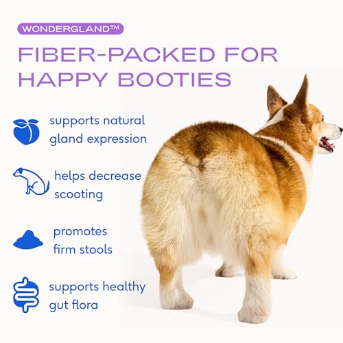 Native Pet WonderGland - Dog Anal Gland Supplement - Promotes Firm Stools, Natural Gland Expression to Help Reduce Scooting - Fiber Food Topper with Miscanthus Grass, Pumpkin & Probiotics - 30 Scoops - size: 30 Servings