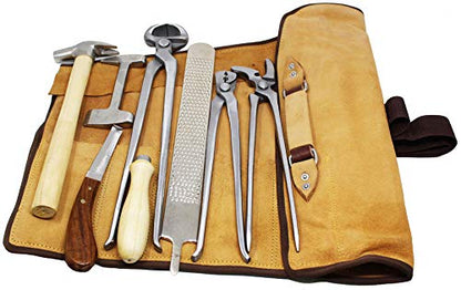 Horse Farrier Tool Kit Grooming Hoof Bot Shoe Puller Nipper Rasp 984109