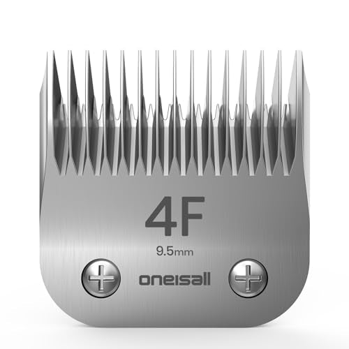 oneisall Professional Dog Grooming Clippers Replacement Blade (4FC) - size: 4F