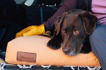 WHITEDUCK Dog Bed Cover (Tan) 35" Lx20 Wx4.3 th (M) - color: Tan - Only Cover, size: Medium