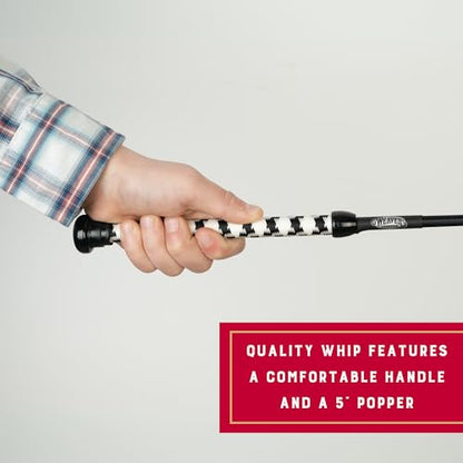 Weaver LivestockWeaver Leather Dressage Whip, 36" Shaft, Black - color: Black, size: 36"