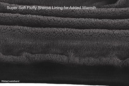 Gioberti Men's Soft Heavyweight Sherpa Lined Fleece Hoodie Jacket - color: Black C, size: Medium