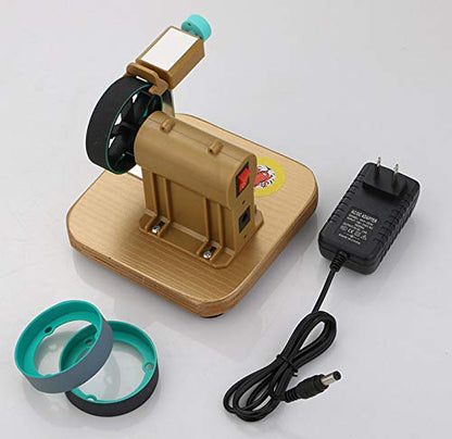 Professional Electric Hair Scissors Sharpener Grinding Machine Automatic Hair Cutting Shear Grinder Tool