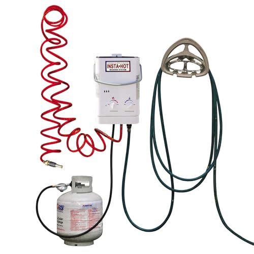 Original Portable Equine Washing System | Ultimate Comfort with Instant Warm Water | Comfortable, Stress-Free Horse - style: Insta-Hot only