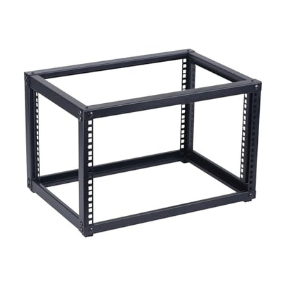 6U Open Frame Network Rack, Small Server Rack Shelf