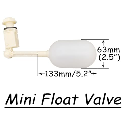Uenede Float Ball Valve DN20 3/4" Male Thread, 2PCS