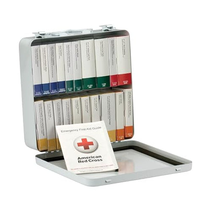 First Aid Only 90600 ANSI A+ 2015 and OSHA Compliant First Aid Kit, 50-Person Unitized Emergency First Aid Kit for Business, Home, Car, and Worksites with 20 Color-Coded Boxes of First Aid Supplies