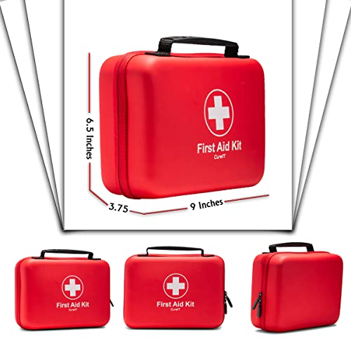 First Aid Kit 230 piece, Waterproof, for Indoor and Outdoor | Ideal For Home, Car, Hiking and Boating