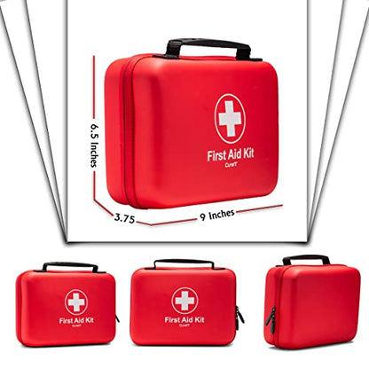 First Aid Kit 230 piece, Waterproof, for Indoor and Outdoor | Ideal For Home, Car, Hiking and Boating