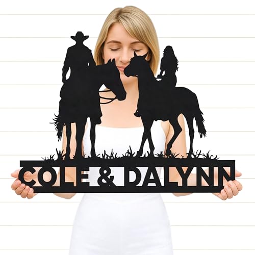 Custom Horse Name Sign for Horseback Riders – Personalized Wall Art for Bedroom, Office, or Indoor Stall Decor, Great Gift for Animal Lovers - color: Horse Sign #18
