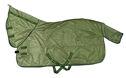 TuffRider Sport Mesh Combo Neck Fly Sheet 75 Sage - color: Sage, size: 75