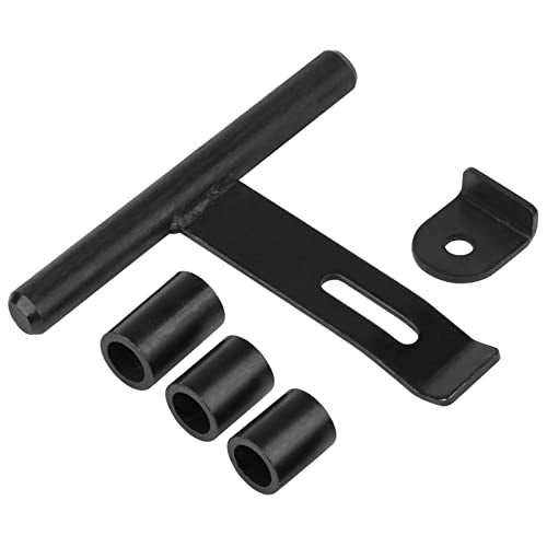 2 Pack 8" Heavy Duty Weld On Slide Bolt Gate Latch for Metal Door, Trailer | Weldable Barrel Latch