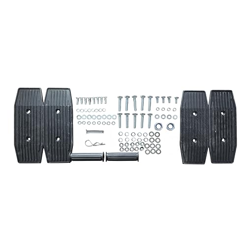 Boat Trailer Dolly 420 lbs Capacity, Adjustable Trailer Mover with Steel Frame & 15.7" Pneumatic Tires& Non-Slip Support Bracket for Kayak, Motorboat, Fishing Boat