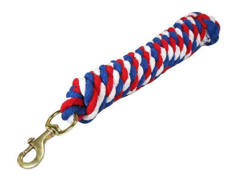 Derby Originals Patriotic Nylon Horse Halter with Matching 10ft Cotton Lead