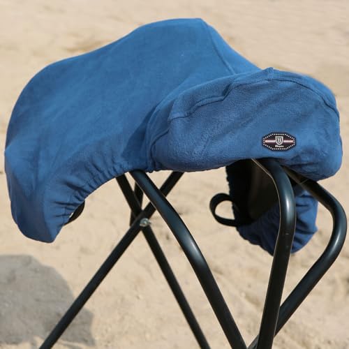 Harrison Howard Lightweight Dust Prevention Machine Washable Fleece Saddle Cover for GP/CC-Blue - color: Deep Blue, size: GP/CC-One Size