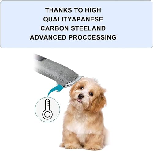 2PCS T84 Blade Dog Grooming Blades Compatible with Andis Dog Clipper - color: 2pc #T84