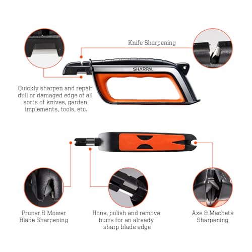 SHARPAL 103N All-in-1 Knife Garden Tool Lawn Mower Blade Sharpener (Pack of 2) - size: 2-Pack