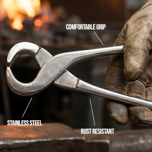 Farrier Horse Shoe Puller and Spreader – Heavy Duty Stainless Steel Hoof Tool for Horseshoeing, Farrier Tools for Removing & Spreading Horseshoes, Professional Hoof Care Equipment