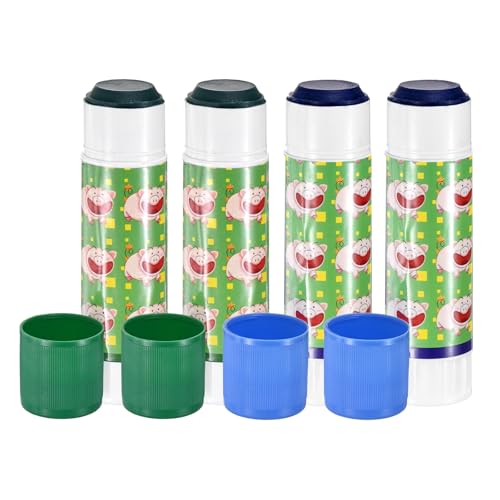 M METERXITY 4-Pack Livestock Marker, 11.4 Cm/4.5 Inches Length Medium Animal Crayons for Pig Cattle Cow Sheep Supplies, Farming Livestock Marking Accessory [2 Green & 2 Blue] - color: Green/Blue