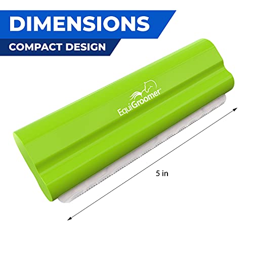 EquiGroomer 5-Inch Undercoat Deshedding Brush for Dogs & Cats, Lime - color: Lime, size: 5 Inch