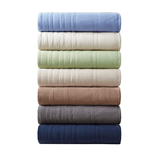 Beautyrest Heated Blanket Queen, Micro Fleece Electric Blanket, Navy - color: Navy, size: Queen