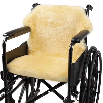 Natural Medical Sheepskin Pad, Non-Slip Back, Natural, 24 x 36 in, 1 Pack - color: Natural, size: 24x36 Inch (Pack of 1)