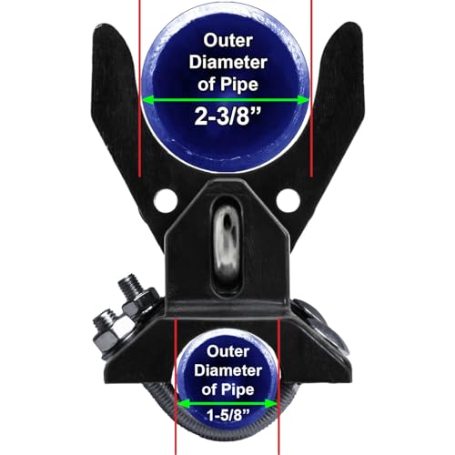 Push Style Pool Gate Latch for Chain Link 1-3/8" Gate Frames and 1-3/8" Gate Posts - CASE Qty 35 - size: 1-3/8" x 1-3/8" gate post - Case(35 Count)
