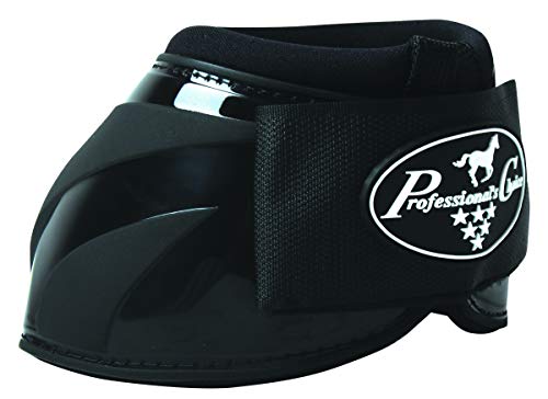 Professional's Choice Horse Equine Overreach Ballistic Spartan II Bell Boots Black (XL)