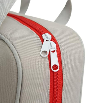 First Aid Bag Empty First Aid Kit Bag Travel Medical Pouch Camping Medicine Emergency Trauma Organizer Bags Portable for Outdoor Riding Working Car Nurse Pet Dog Cat Horse (Red)